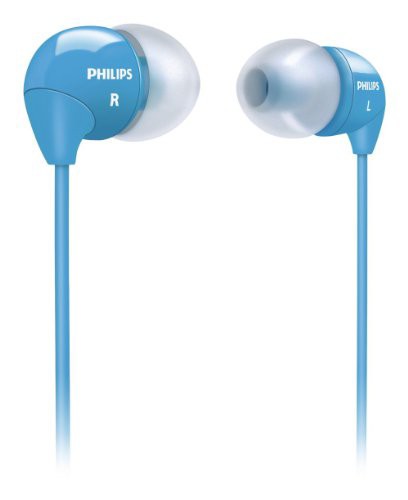 イヤホン 海外 輸入 Philips SHE3590BL/28 In-Ear Headphones - Blueの