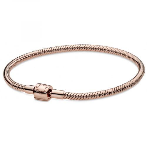 パンドラ ブレスレット チャーム PANDORA Moments Barrel Clasp Snake Braceletの通販はau PAY