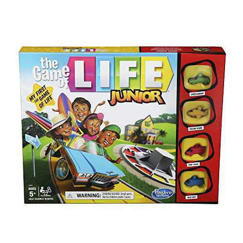ボードゲーム 英語 アメリカ Hasbro Gaming The Game of Life Junior