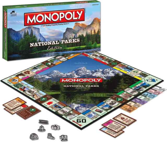 ボードゲーム 英語 アメリカ USAOPOLY Monopoly National Parks