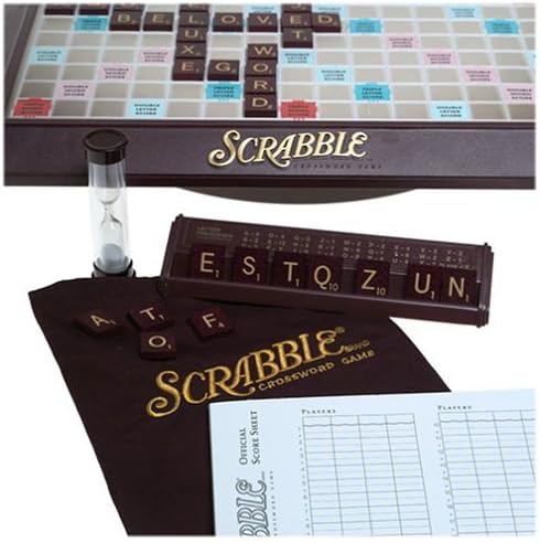 ボードゲーム 英語 アメリカ Hasbro Gaming Deluxe Turntable Scrabble