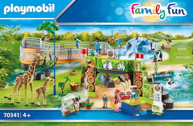 プレイモービル ブロック 組み立て Playmobil Large City Zooの通販は