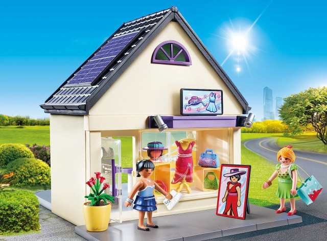 プレイモービル ブロック 組み立て Playmobil My Fashion Boutique