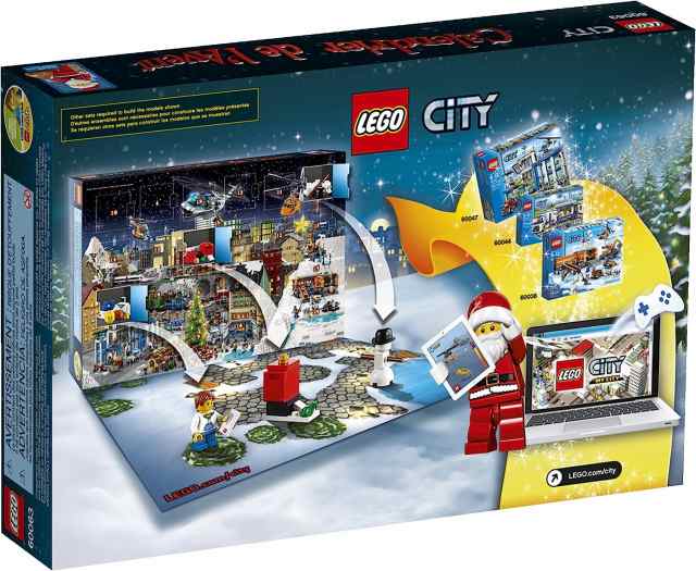 レゴ シティ LEGO City Town City Advent Calendar 60063 Stacking Toy