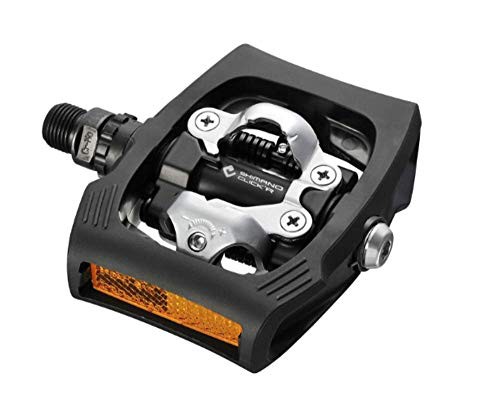 ペダル パーツ 自転車 SHIMANO PD-T400L Pedals - Black 日本製造