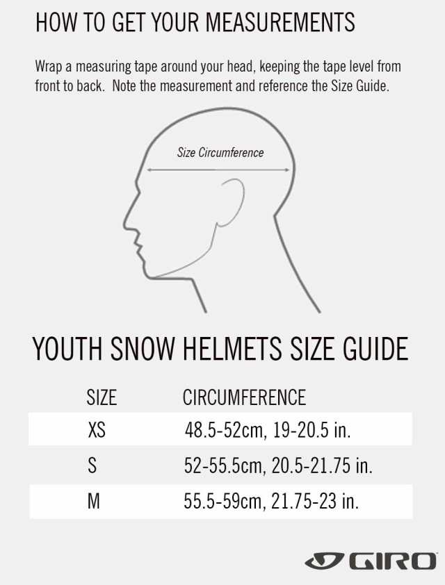 giro youth crue snow helmet