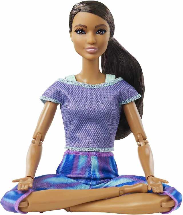 バービー Barbie メイドトゥムーブ ヨガをする人形 22の柔軟な関節