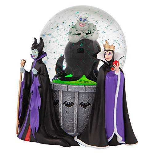 スノーグローブ 雪 置物 Department 56 Disney Villains Ursula