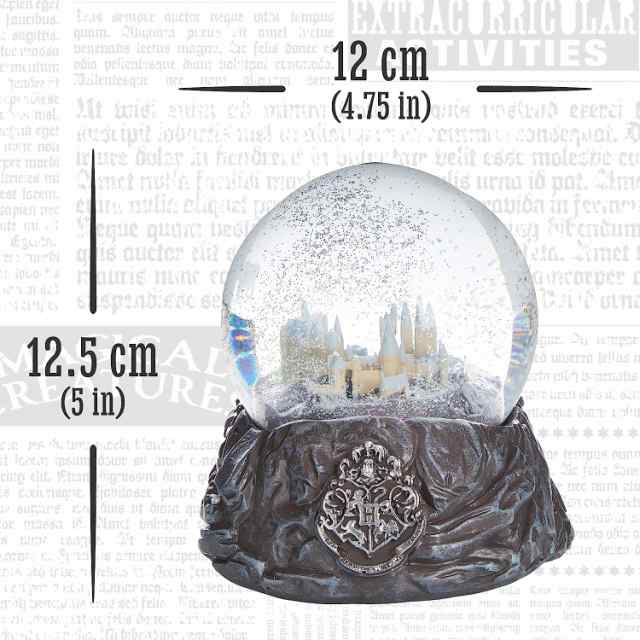 スノーグローブ 雪 置物 Hogwarts Snow Globe, Officially Licensed