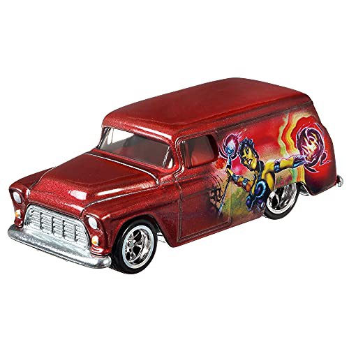 ホットウィール マテル ミニカー Hot Wheels Pop Culture 55 Chevy Panel of 1:64 Scale  Vehicle for K｜au PAY マーケット