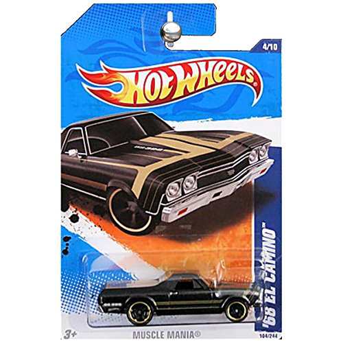 ホットウィール Hot Wheels '68 エルカミーノ マッスルマニア 4/10 104