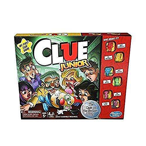 ボードゲーム 英語 アメリカ Hasbro Gaming Clue Junior Board Game