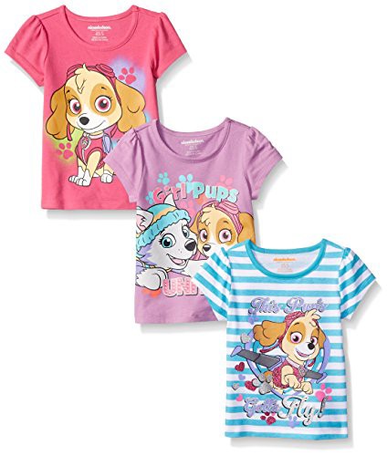 パウパトロール 子供服 半袖Tシャツ 3点セット 5T 日本サイズ110-120