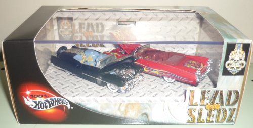 ホットウィール マテル ミニカー Hot Wheels 100% Lead Sledz 2 Car Set '53 Cadillac & '59  Cadillac｜au PAY マーケット