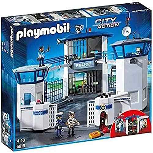 プレイモービル ブロック 組み立て Playmobil Police Command Center