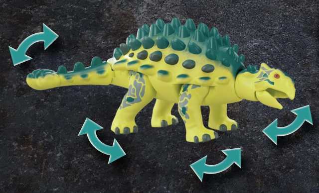 プレイモービル ブロック 組み立て Playmobil Dino Rise Saichania