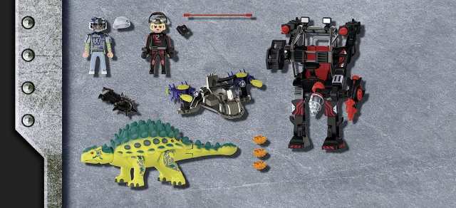 プレイモービル ブロック 組み立て Playmobil Dino Rise Saichania