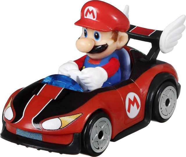 ホットウィール Hot Wheels マリオカート 4点セット マリオ、ルイージ