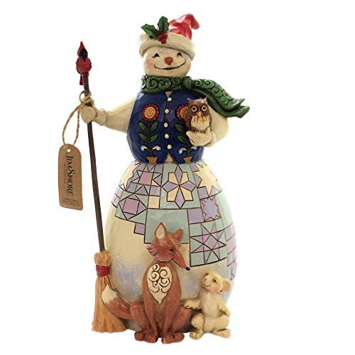 エネスコ Enesco 置物 インテリア 6005248 Enesco Jim Shore Snowman