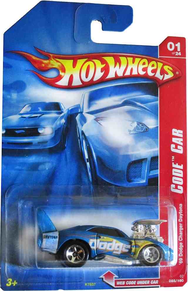 ホットウィール Hot Wheels '69ダッジ・チャージャー デイトナ コード