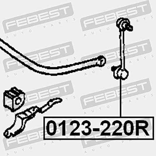 自動車パーツ 海外社外品 修理部品 0123-USF40RL Rear Left Stabilizer