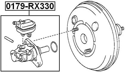 自動車パーツ 海外社外品 修理部品 0179-RX330 Master Brake Cylinder