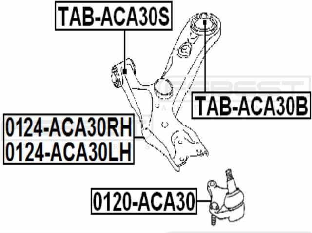 自動車パーツ 海外社外品 修理部品 4865528030 - Rear Arm Bushing