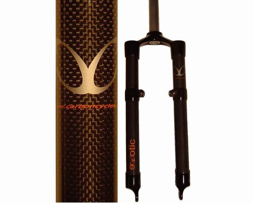 フォーク パーツ 自転車 eXotic lightweight XC Carbon Rigid MTB Fork