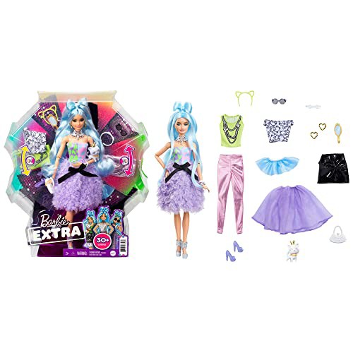 バービー バービー人形 Barbie Extra Doll & Accessories Set with Pet