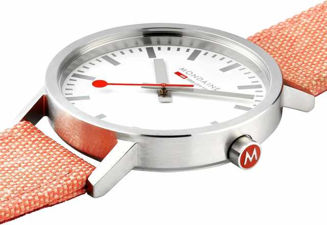 《》M-WATCH MONDAINE モンディーン　SWISS MADE時計