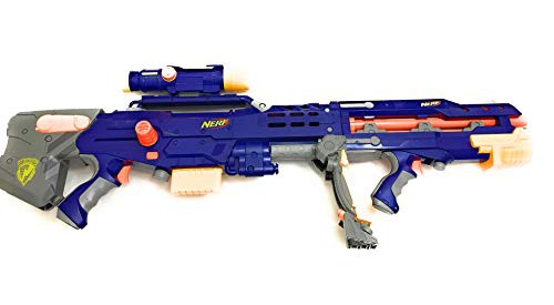 ナーフロングストライクCS-6 青色　NERF LONGSTRIKE CS-6