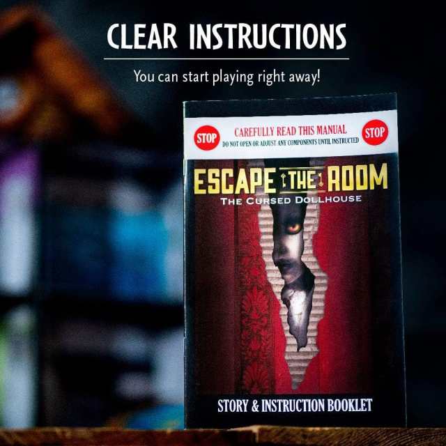 ボードゲーム 英語 アメリカ Think Fun Escape The Room The Cursed