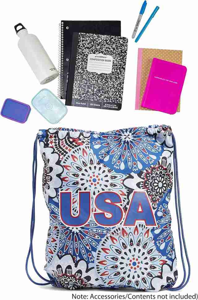 Vera bradley drawstring discount backpacks