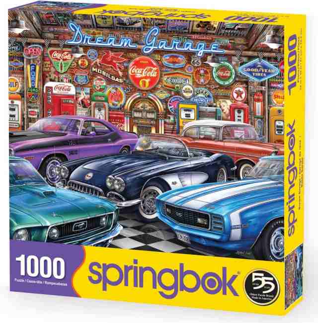 ジグソーパズル 海外製 アメリカ Springbok's 1000 Piece Jigsaw Puzzle Dream Garage Made  in USAの通販はau PAY マーケット マニアックス au PAY マーケット店 au PAY マーケット－通販サイト