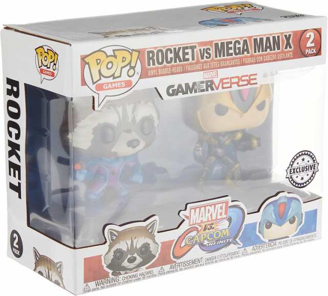 可愛すぎるフェミニンデザイン♪ Funko ROCKET vs MEGA MAN X