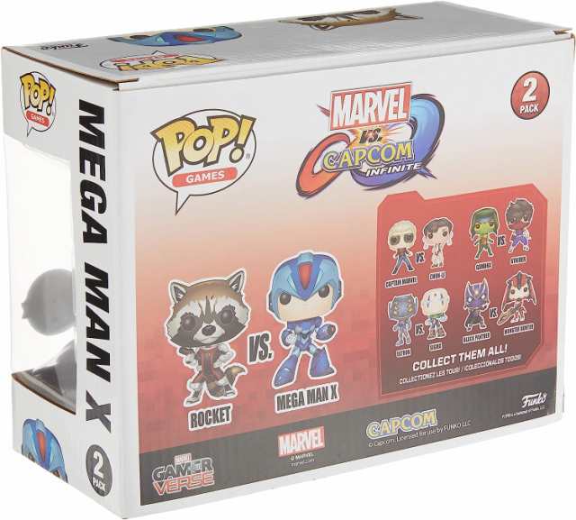 ファンコ FUNKO フィギュア Funko 22784 Rocket Megaman Marvel VS