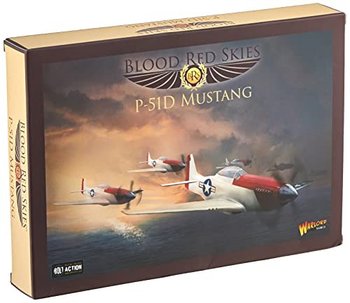 ボードゲーム 英語 アメリカ Blood Red Skies P-51 D Mustang Squadron