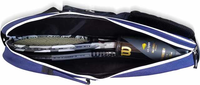 テニス バッグ ラケットバッグ WILSON Advantage II Tennis Bag - Navy