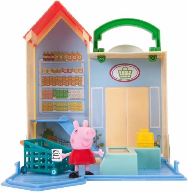 Peppa Pig ペッパピッグ アメリカ直輸入 Peppa Pig Little Grocery Store Playset, 3 Pieces -  Includes｜au PAY マーケット