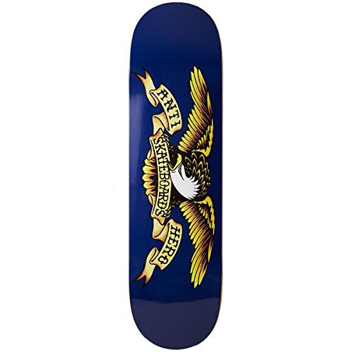 デッキ スケボー スケートボード Anti-Hero Classic Eagle Skateboard Deck Navy 8.50