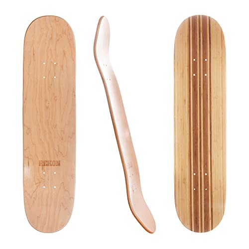 デッキ スケボー スケートボード Rekon Skateboard Deck with Bamboo