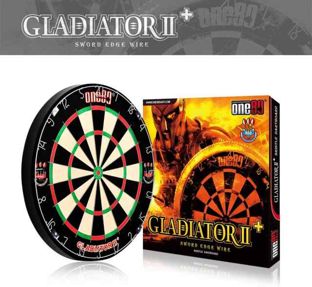 海外輸入品 ダーツ ダーツボード ONE80 Gladiator I Dartboard with