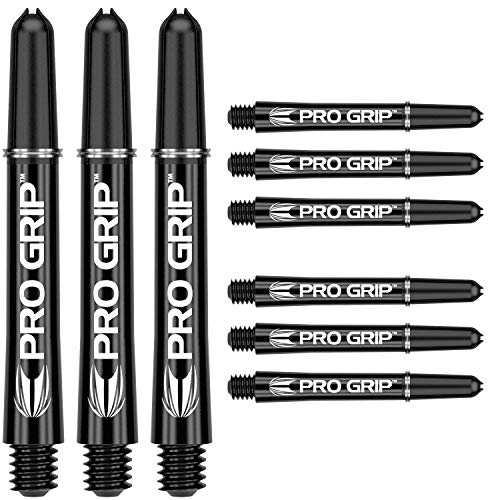 海外輸入品 ダーツ シャフト Target Darts 3 x Sets of Black Pro Grip 