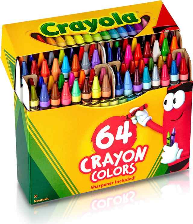 クレヨラ アメリカ 海外輸入 Crayola Crayons, Crayon Box with