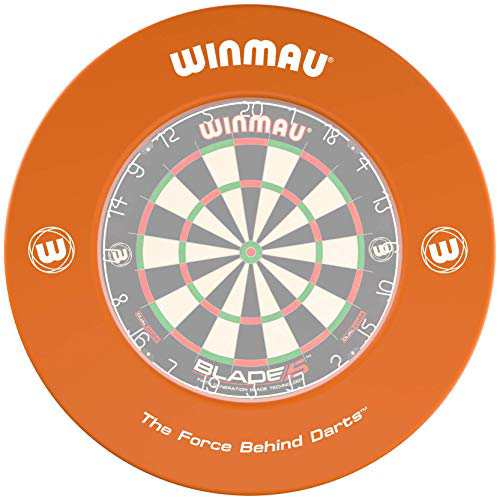海外輸入品 ダーツ ダーツボード Winmau Printed Orange Dartboard