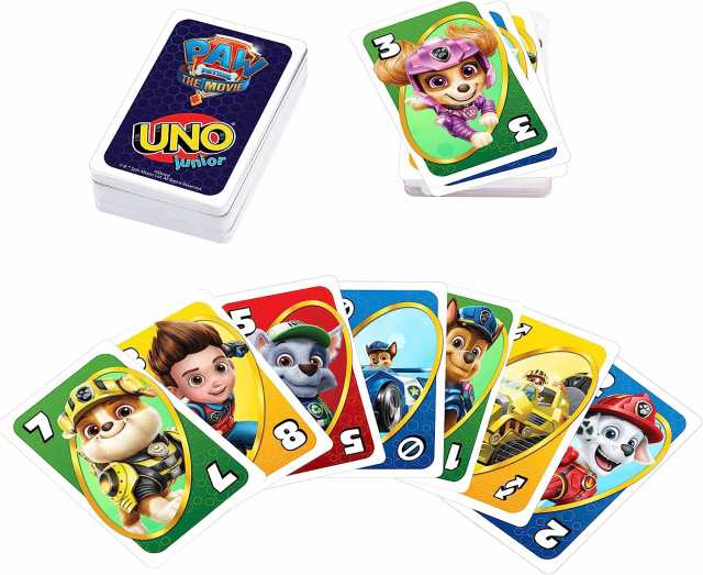 パウパトロール ウノジュニア UNO Junior カードゲーム 2-4人 チェイス