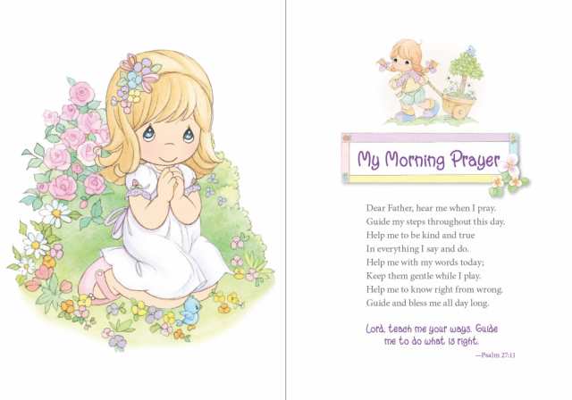 海外製絵本 知育 英語 Precious Moments: Little Book of Prayersの