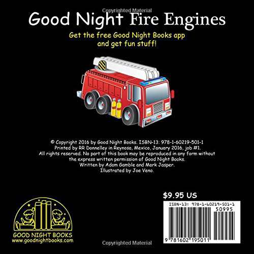 海外製絵本 知育 英語 Good Night Fire Engines (Good Night Our World