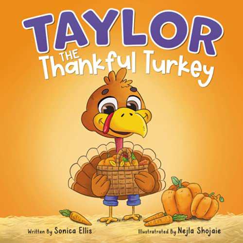 海外製絵本 知育 英語 Taylor the Thankful Turkey: A children's book