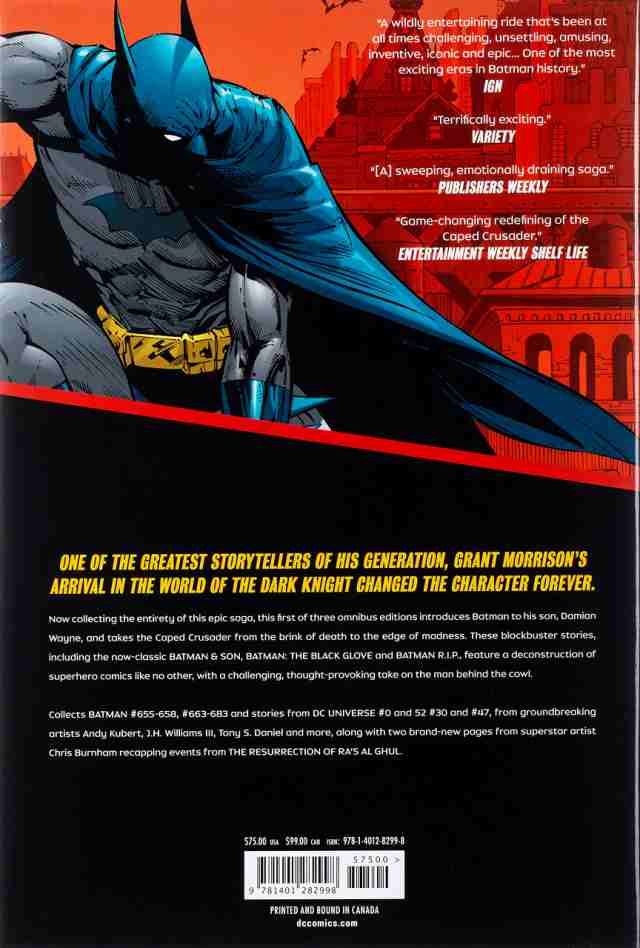 海外製漫画 知育 英語 Batman by Grant Morrison Omnibus 1の通販はau ...